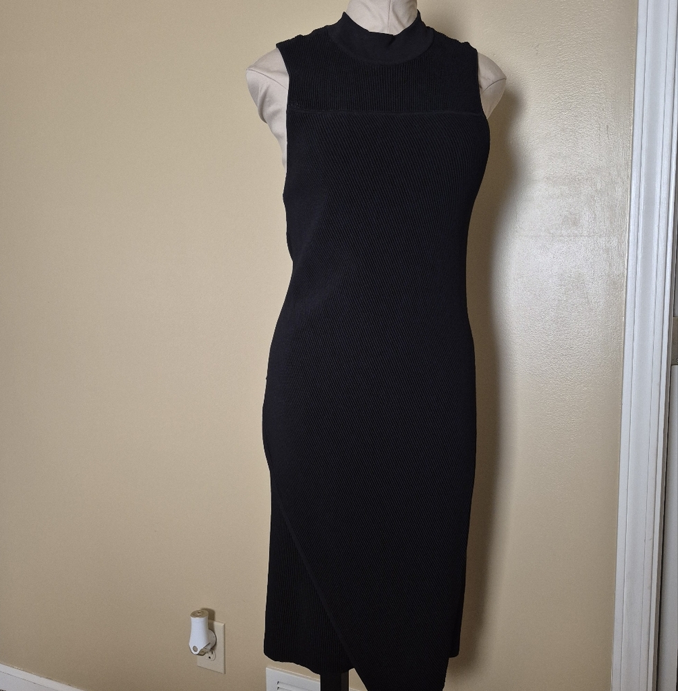 Bar III mock neck bodycon dress, XL